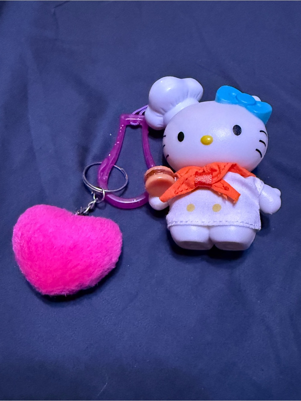 Vintage 2000 McDonald’s Hello Kitty Chef Keychain Sanrio Happy Meal